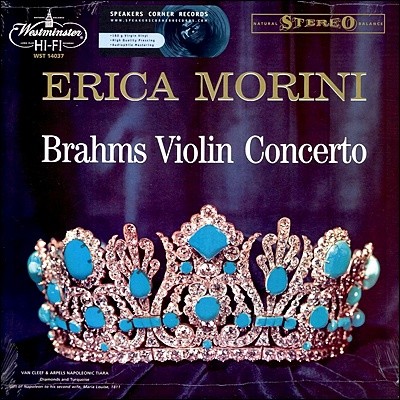 Erica Morini : ̿ø ְ (Brahms: Violin Concerto Op.77) [LP]