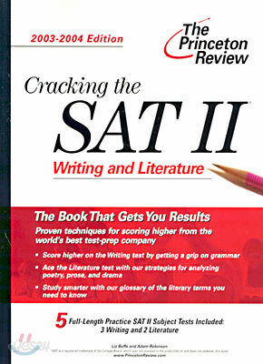 Cracking the Sat II Writing & Literature, 2003-2004