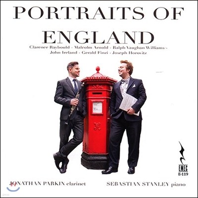 Jonathan Parkin / Sebastian Stanley ױ۷ ƮƮ -  Ŭ󸮳 :  Ƴ /  Ͻ /  Ϸ (Portraits Of England - Malcolm Arnold, Vaughan Williams, Ireland)