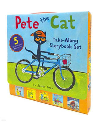 Pete the Cat Take-Along Storybook Set: 5-Book 8x8 Set