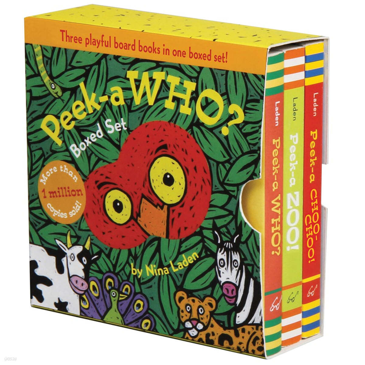 Peek-A Who? Boxed Set: (Children&#39;s Animal Books, Board Books for Kids)