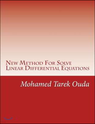 New Method For Solve Linear Differential Equations