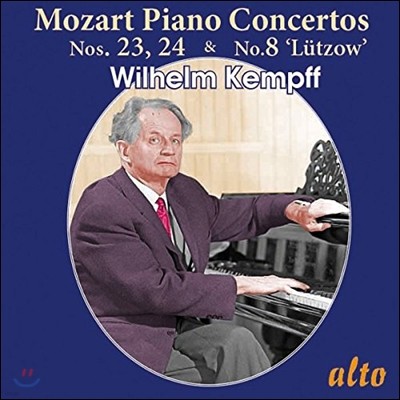 Wilhelm Kempff Ʈ: ǾƳ ְ 23, 24, 8 Ʈʺꡯ (Mozart: Piano Concertos K.488, K.491, K.246 'Lutzow') ︧ ,  ϸ, 丣Ʈ Ʈ