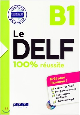 Le Delf B1 100% Reussite (+CD MP3)