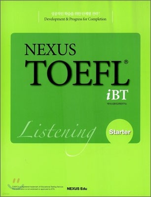 NEXUS TOEFL iBT LISTENING STARTER ؼ   Ÿ