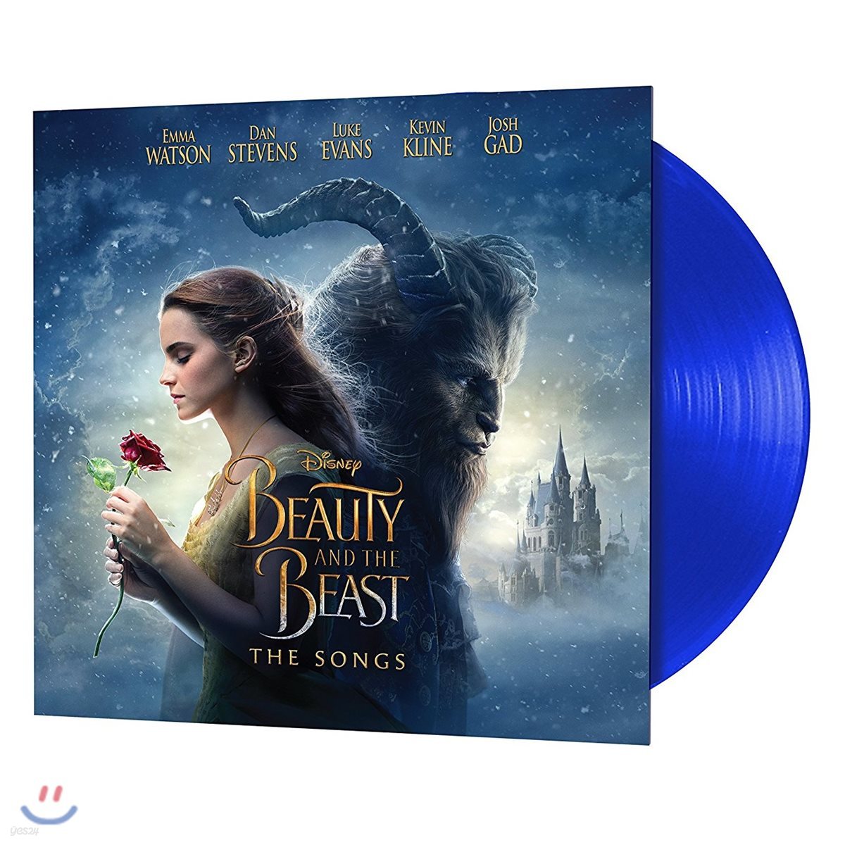 미녀와 야수 2017 디즈니 영화음악 (Beauty and the Beast OST by Alan Menken) [블루 컬러 LP]