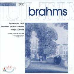 Brahms : Symphony No.1ㆍSymphony No.2 : Von Dohnanyi