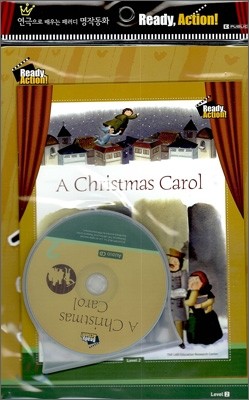 Ready Action Level 2 : A Christmas Carol (Drama Book + Workbook + CD)
