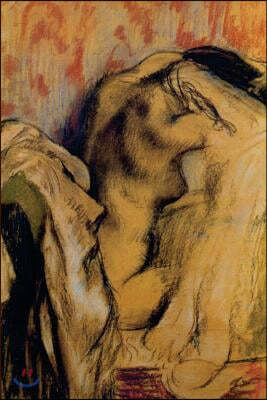 "After Bathing Woman Drying Herself" by Edgar Degas: Journal (Blank / Lined)