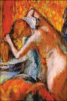 "After the Bath Woman Drying Her Hair" by Edgar Degas: Journal (Blank / Lined)