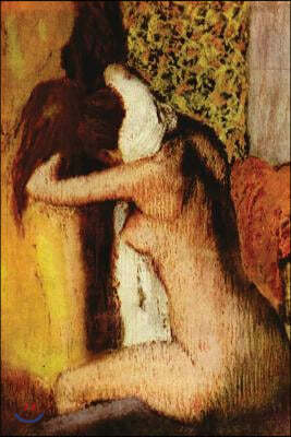 "After the Bath Woman Drying Her Nape" by Edgar Degas - 1895: Journal (Blank / L
