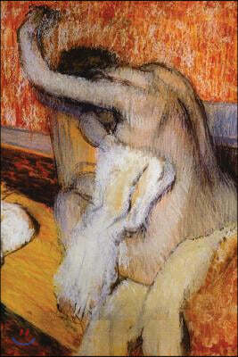 "After the Bath Woman Drying Herself" by Edgar Degas: Journal (Blank / Lined)