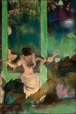 "At the Cafe Des Ambassadeurs" by Edgar Degas - 1885: Journal (Blank / Lined)