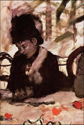 "At the Caf?" by Edgar Degas: Journal (Blank / Lined)