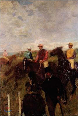 "At the Races" by Edgar Degas - 1872: Journal (Blank / Lined)