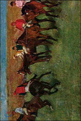 "At the Races Before the Start" by Edgar Degas: Journal (Blank / Lined)