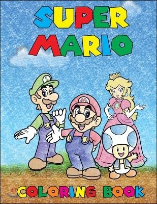 Super Mario: Jumbo Coloring Book