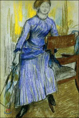 "Helene Rouart Mme Marin" by Edgar Degas - 1886: Journal (Blank / Lined)