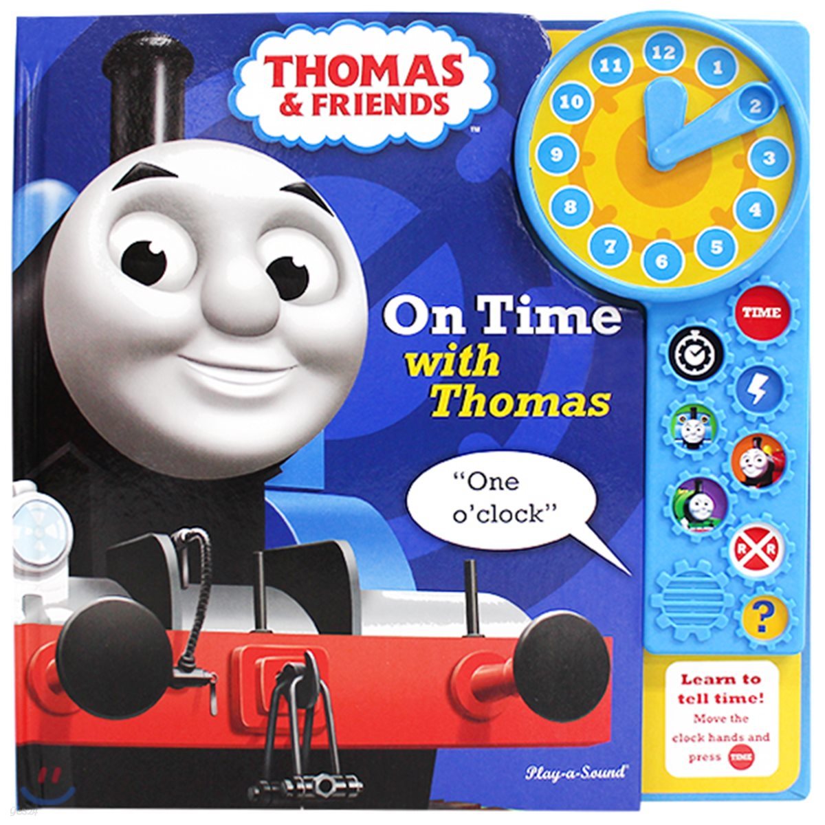 Thomas Clock Book 토마스 사운드 토이북