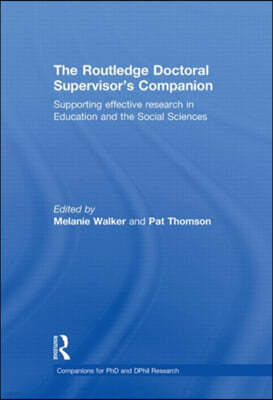 Routledge Doctoral Supervisor's Companion