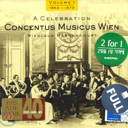 A Celebration Vol.1 1963-1972 : Concentus Musicus WienHarnoncourt