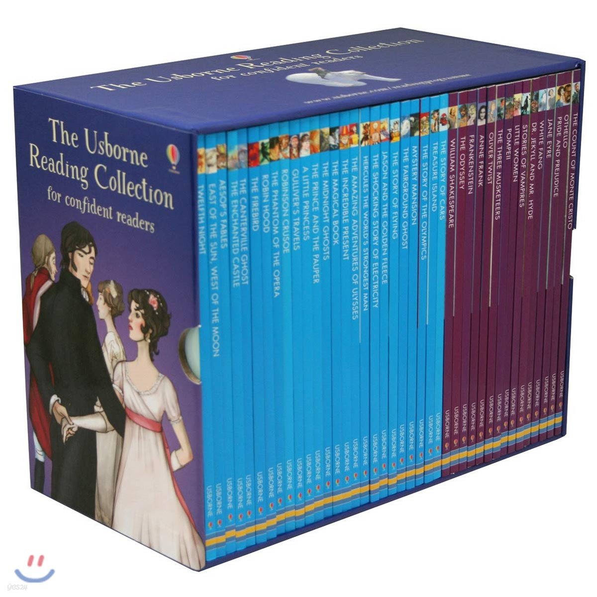 [어스본 리딩 4단계] Usborne Reading Collection for confident readers 40권 세트 (Book &amp; CD)