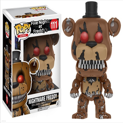 Funko - ()Funko Pop! Games Five Nights At Freddy's - Nightmare Freddy(̺곪)( ڰ ǱԾ Ʈ޾)