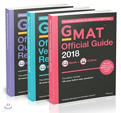 The GMAT Official Guide 2018 : Bundle + Question Bank and Video