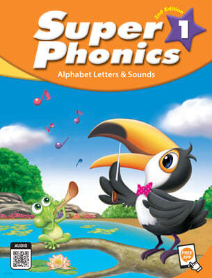 Super Phonics 1 : Student Book with QRڵ