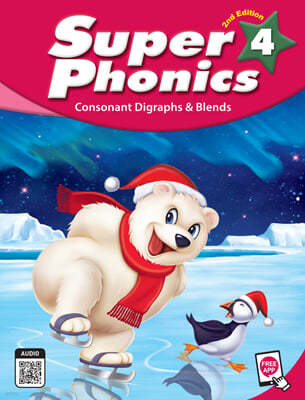 Super Phonics 4 : Student Book with QRڵ 