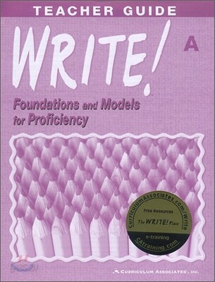 WRITE! Level A : Teacher Guide