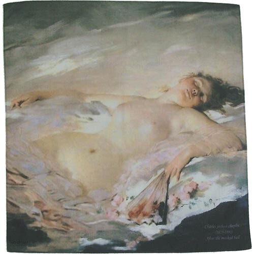 명화손수건-조수아 채플린