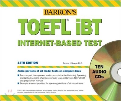 Barron's TOEFL iBT : Audio CD