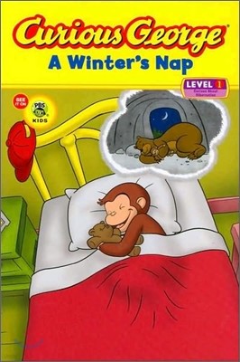 Curious George a Winter's Nap (Cgtv Reader): A Winter and Holiday Book for Kids