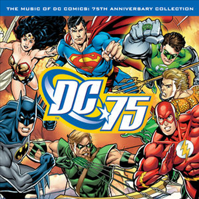 Various Artists - Music of DC Comics: 75th Anniversary Collection (CD-R)
