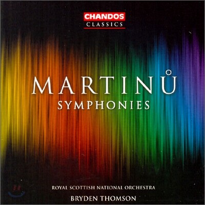 Bryden Thomson 마르티누: 교향곡 1-6번 (Martinu : Symphonies Nos.1-6)