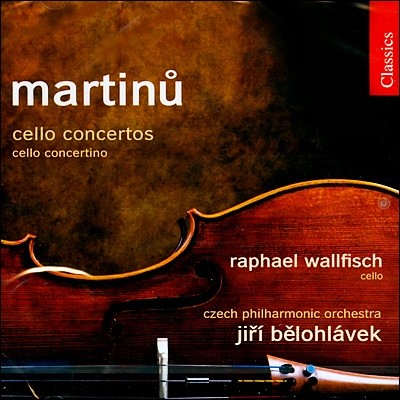 Raphael Wallfisch Ƽ: ÿ ְ 1, 2 (Martinu : Cello Concertos Nos.1, 2) 