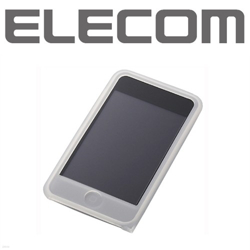 엘레컴(ELECOM) 아이팟 터치 (2세대) 프리미어 실리콘 케이스 스노우화이트 (AVD-SCA2TCR)