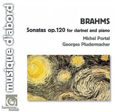 Michel Portal : Ŭ󸮳 ҳŸ (Brahms: Clarinet Sonatas Op.120, Nos.1, 2) 