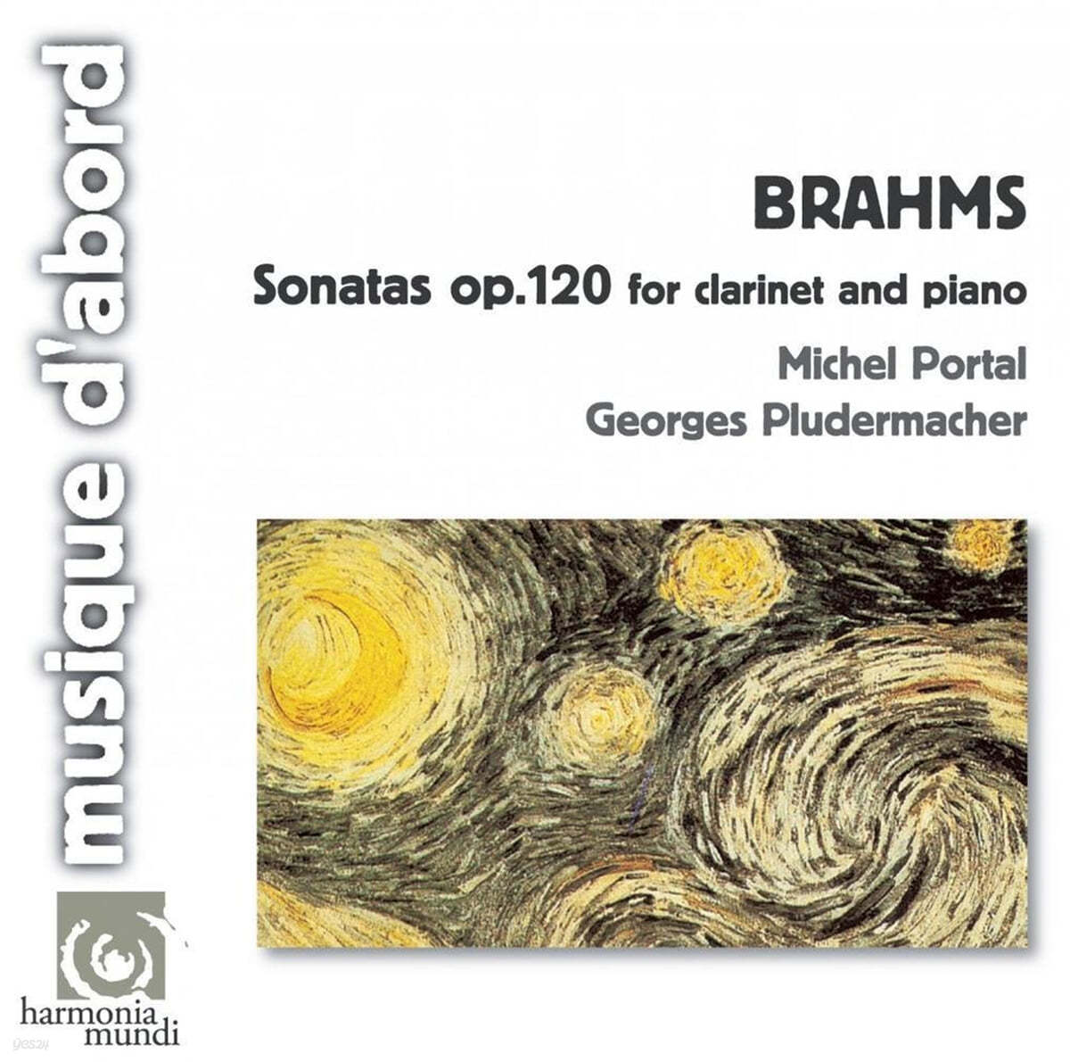 Michel Portal 브람스: 클라리넷 소나타 (Brahms: Clarinet Sonatas Op.120, Nos.1, 2) 