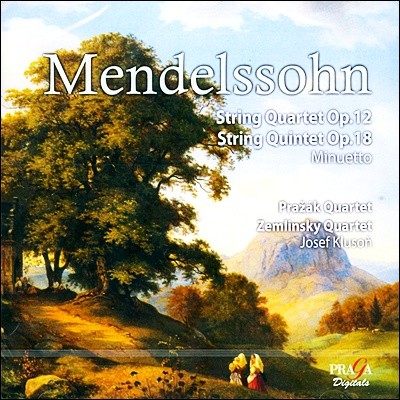 Prazak Quartet ൨:  4,  5 1, ̴Ʈ (Mendelssohn: String Quartet Op.12, String Quintet Op.18, Minuetto) 