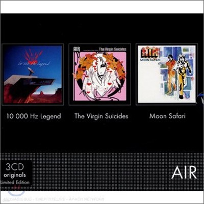 Air - Moon Safari + 10,000 Hz Legend + Virgin Suicides (Limited Edition)