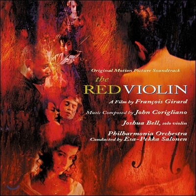 Philharmonia Orchestra,Esa-Pekka Salonen,Joshua Bell,John Corigliano — 레드 바이올린 영화음악 (The Red Violin OST - Music by John Corigliano 존 코릴리아노) 앨범 커버