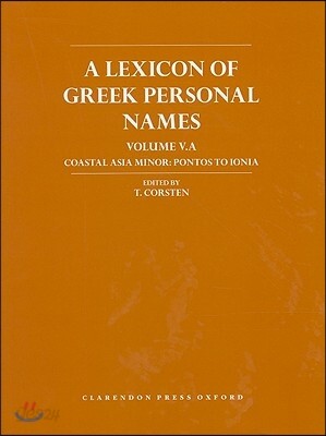 A Lexicon of Greek Personal Names