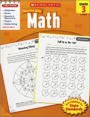 Scholastic Success With Math, Grade 3