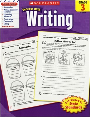 Scholastic Success with Writing, Grade 3