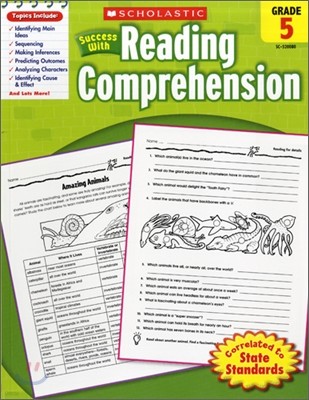 Scholastic Success With Reading Comprehension, Grade 5