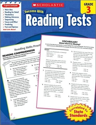Reading Tests, Grade 3
