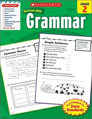 Scholastic Success With Grammar, Grade 2