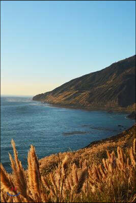 Journal: Big Sur Sunset (Blank Pages with Front & Back Image Cover)